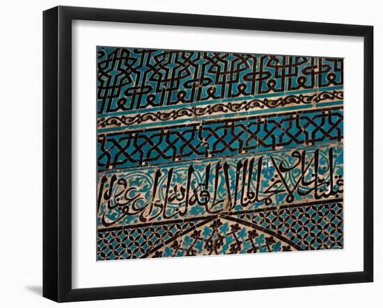 Tile Walls of Tile Museum, Karatay, Turkey-Joe Restuccia III-Framed Photographic Print