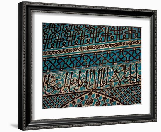 Tile Walls of Tile Museum, Karatay, Turkey-Joe Restuccia III-Framed Photographic Print