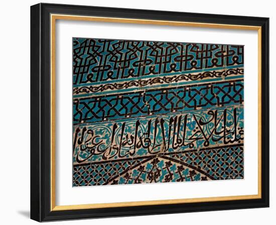 Tile Walls of Tile Museum, Karatay, Turkey-Joe Restuccia III-Framed Photographic Print