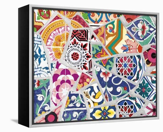 Tiled Collage-Tania Bello-Framed Stretched Canvas