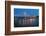 Tilikum Crossing bridge at night, Portland, Multnomah County, Oregon, USA-null-Framed Photographic Print