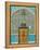 Tiling Around Door, Shrine of Hazrat Ali, Mazar-I-Sharif, Afghanistan-Jane Sweeney-Framed Premier Image Canvas