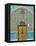 Tiling Around Door, Shrine of Hazrat Ali, Mazar-I-Sharif, Afghanistan-Jane Sweeney-Framed Premier Image Canvas