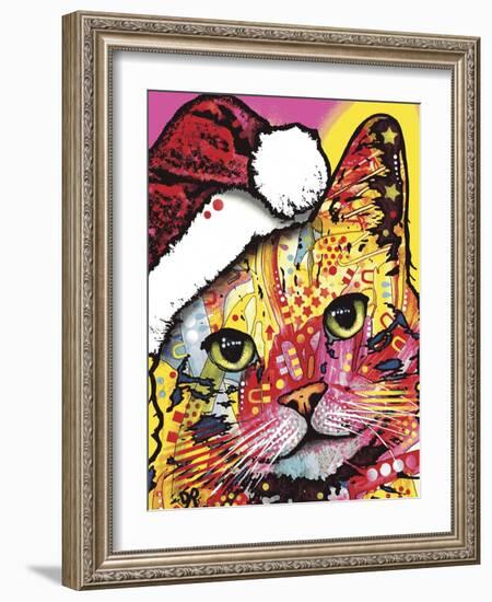 Tilt Cat Christmas Edition-Dean Russo-Framed Giclee Print