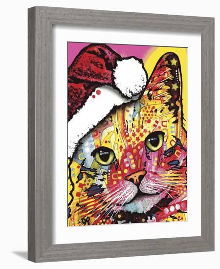 Tilt Cat Christmas Edition-Dean Russo-Framed Giclee Print