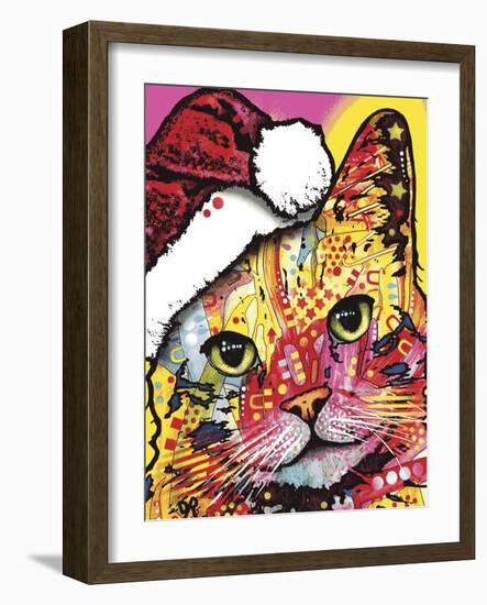 Tilt Cat Christmas Edition-Dean Russo-Framed Giclee Print