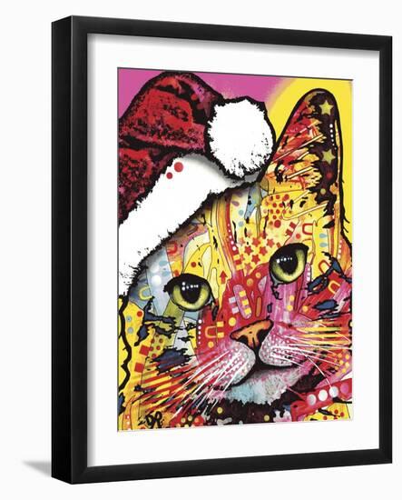 Tilt Cat Christmas Edition-Dean Russo-Framed Giclee Print