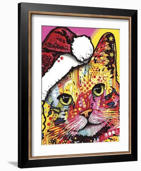 Tilt Cat Christmas Edition-Dean Russo-Framed Giclee Print