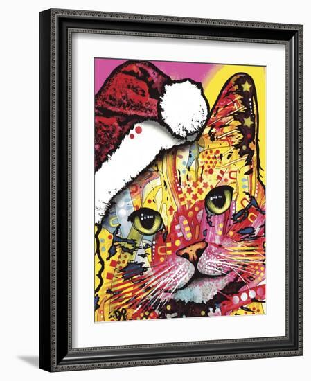 Tilt Cat Christmas Edition-Dean Russo-Framed Giclee Print