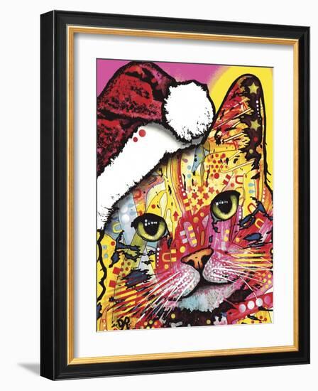 Tilt Cat Christmas Edition-Dean Russo-Framed Giclee Print