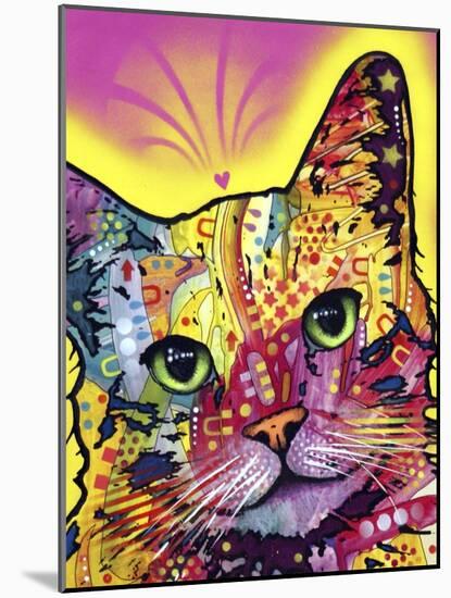 Tilt Cat-Dean Russo-Mounted Giclee Print