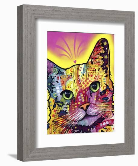 Tilt Cat-Dean Russo-Framed Giclee Print