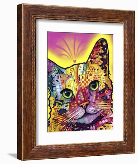 Tilt Cat-Dean Russo-Framed Giclee Print