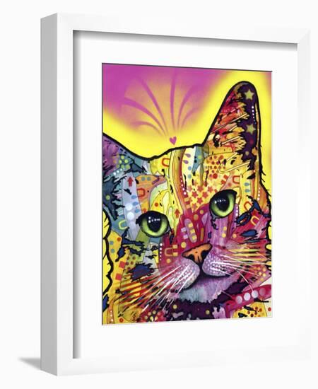 Tilt Cat-Dean Russo-Framed Giclee Print