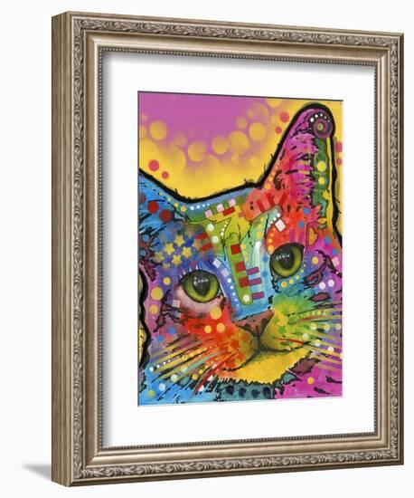 Tilt Cat-Dean Russo-Framed Giclee Print