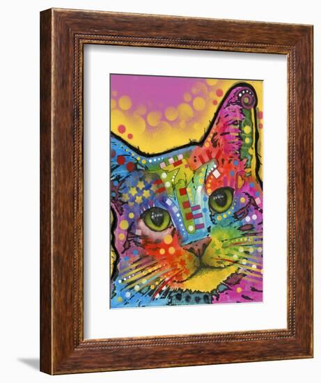 Tilt Cat-Dean Russo-Framed Giclee Print