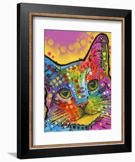 Tilt Cat-Dean Russo-Framed Giclee Print
