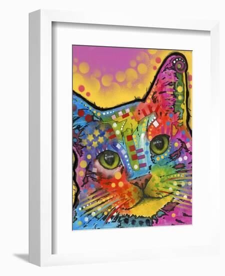 Tilt Cat-Dean Russo-Framed Giclee Print