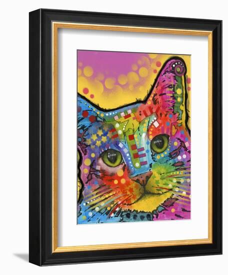 Tilt Cat-Dean Russo-Framed Giclee Print