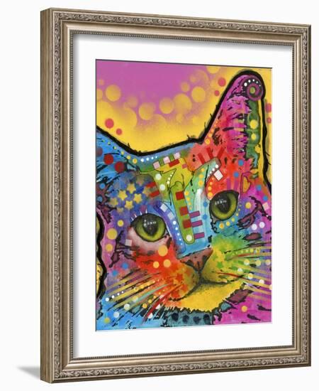 Tilt Cat-Dean Russo-Framed Giclee Print