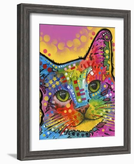 Tilt Cat-Dean Russo-Framed Giclee Print