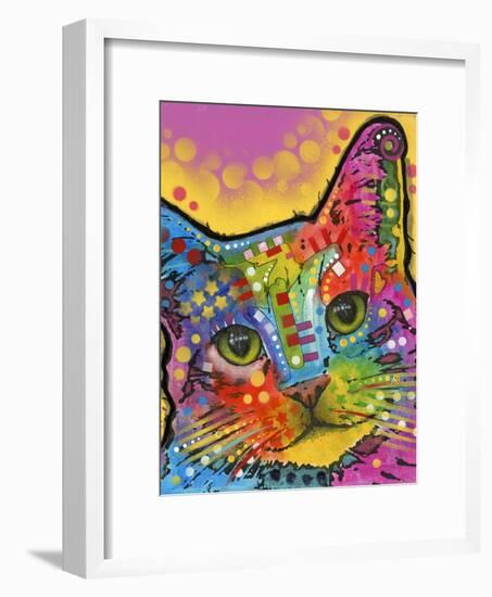 Tilt Cat-Dean Russo-Framed Giclee Print