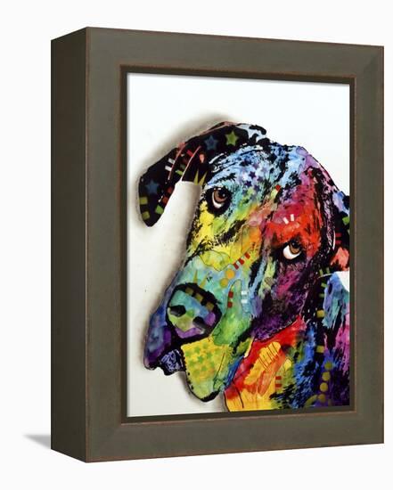 Tilted Dane-Dean Russo-Framed Premier Image Canvas