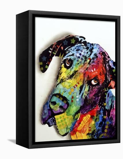 Tilted Dane-Dean Russo-Framed Premier Image Canvas