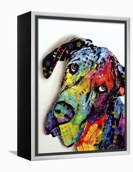 Tilted Dane-Dean Russo-Framed Premier Image Canvas