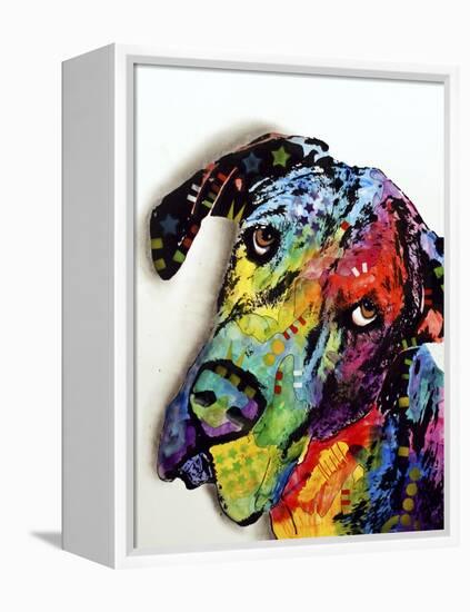 Tilted Dane-Dean Russo-Framed Premier Image Canvas