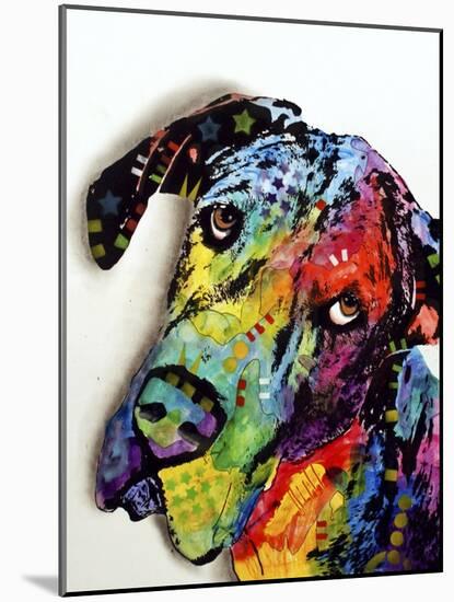 Tilted Dane-Dean Russo-Mounted Giclee Print