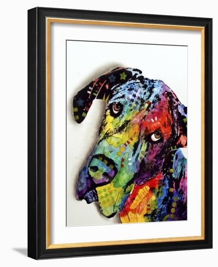 Tilted Dane-Dean Russo-Framed Giclee Print