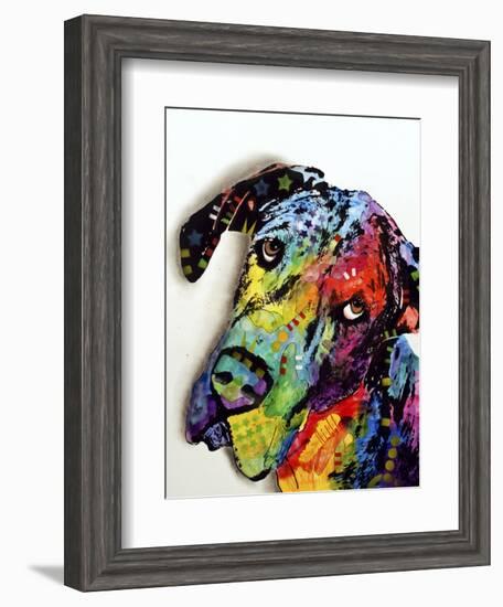 Tilted Dane-Dean Russo-Framed Giclee Print