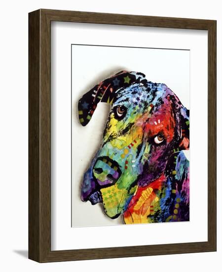 Tilted Dane-Dean Russo-Framed Giclee Print