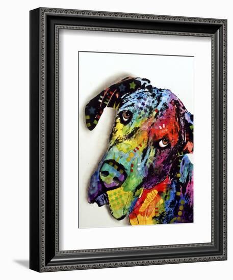 Tilted Dane-Dean Russo-Framed Giclee Print