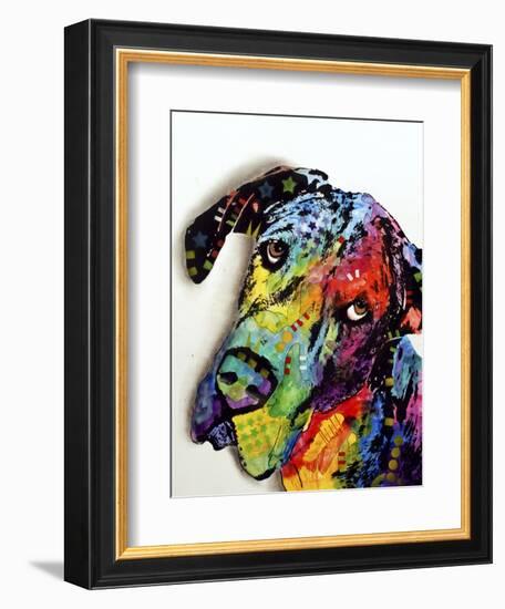 Tilted Dane-Dean Russo-Framed Giclee Print