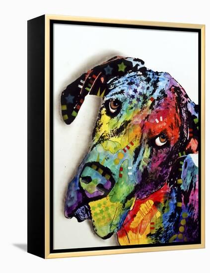 Tilted Dane-Dean Russo-Framed Premier Image Canvas