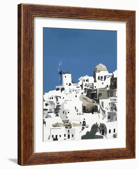 Tilting at Windmills-BethAnn Lawson-Framed Art Print