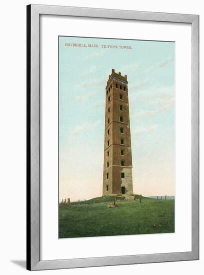 Tilton's Tower, Haverhill-null-Framed Art Print