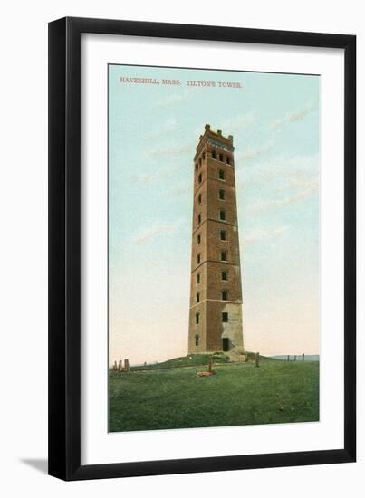 Tilton's Tower, Haverhill-null-Framed Art Print