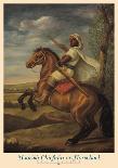 Moorish Chieftain on Horseback-Tim Ashkar-Art Print