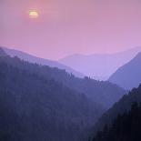 Sunrise over Pisgah National Forest from Blue Ridge Parkway, North Carolina, Usa-Tim Fitzharris-Photographic Print