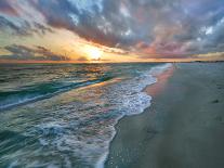 Sunset over the Gulf of Mexico, Gulf Islands National Seashore, Florida-Tim Fitzharris-Photographic Print