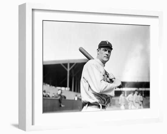 Tim Jordan, Toronto Maple Leafs, Baseball Photo - Toronto, ONT-Lantern Press-Framed Art Print