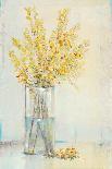Yellow Spray in Vase I-Tim OToole-Art Print