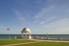 View towards the English Channel from De La Warr Pavilion, Bexhill-on-Sea, East Sussex, England, Un-Tim Winter-Framed Photographic Print