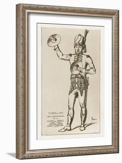 Timbalier of the Grenadiers of the Guard of Consuls-Raphael Jacquemin-Framed Giclee Print