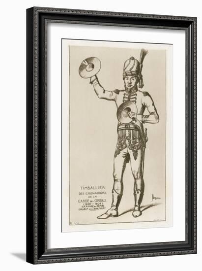 Timbalier of the Grenadiers of the Guard of Consuls-Raphael Jacquemin-Framed Giclee Print