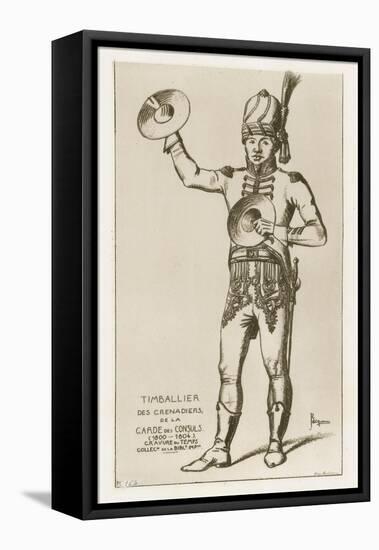 Timbalier of the Grenadiers of the Guard of Consuls-Raphael Jacquemin-Framed Premier Image Canvas