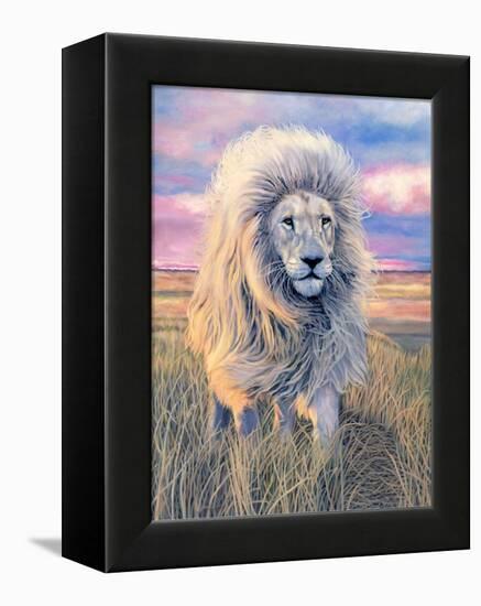 Timbavati Messenger-Jan Henderson-Framed Stretched Canvas